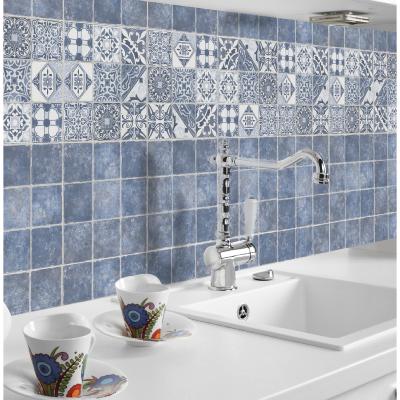 Agora Grey Pattern Ceramic Feature Tiles 33x33cm