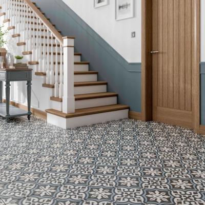Miro Patterned Vitrified Ceramic Wall & Floor Tile 25x25cm